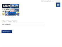 Tablet Screenshot of cbgeorgerealty.com